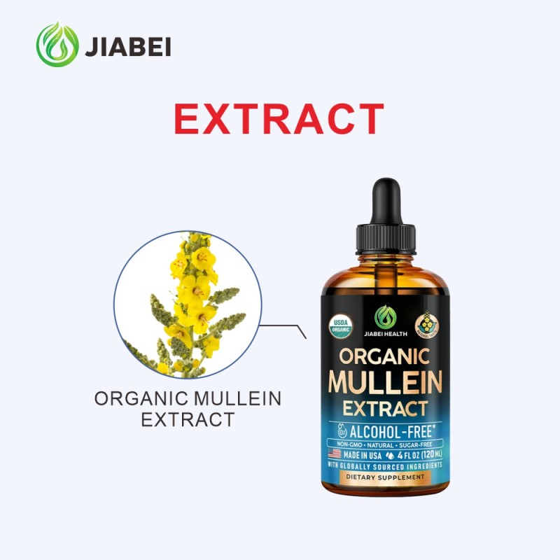 Mullein Drops Factory - ODM Organic Immune System Extract