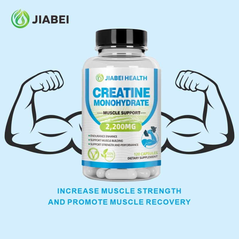 Creatine Capsules Manufacturer - OEM Sports Fitness Muscle Strength