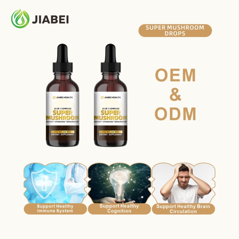 Mushroom Drops Manufacturer - OEM Immune System Botanical Extract
