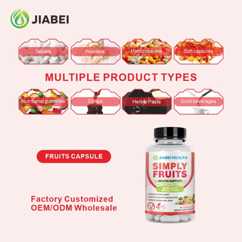 Fruit Capsules Manufacturer - OEM Immune Gut Health Supplement
