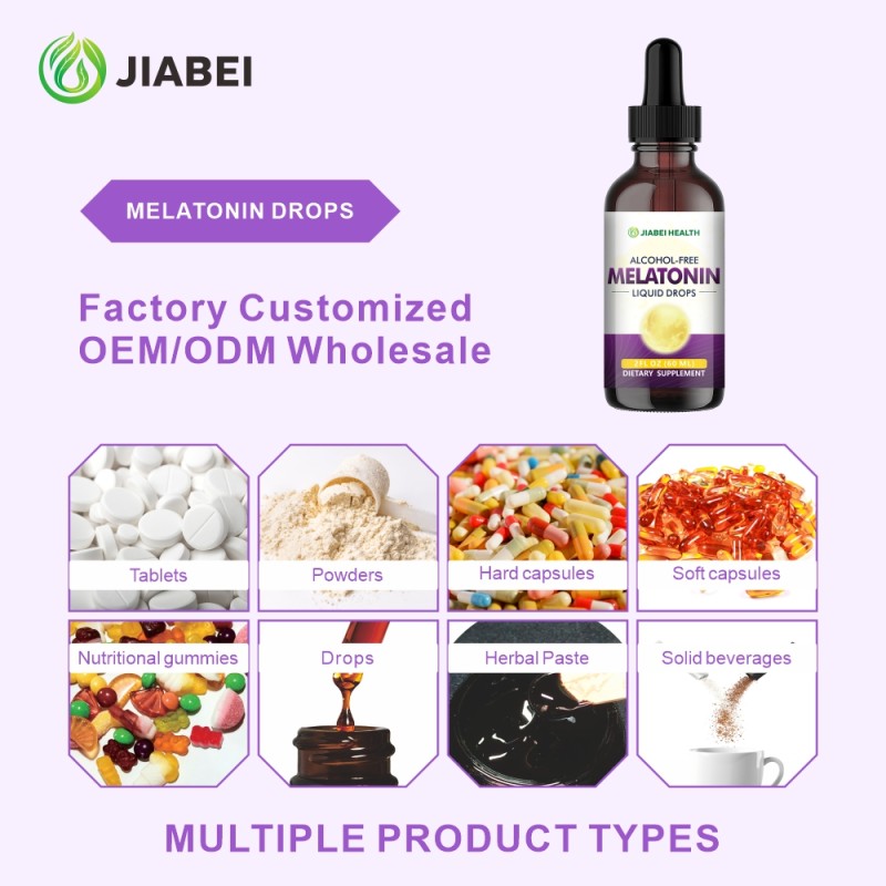 Melatonin Drops Manufacturer - OEM Sleep Support Herbal Drops