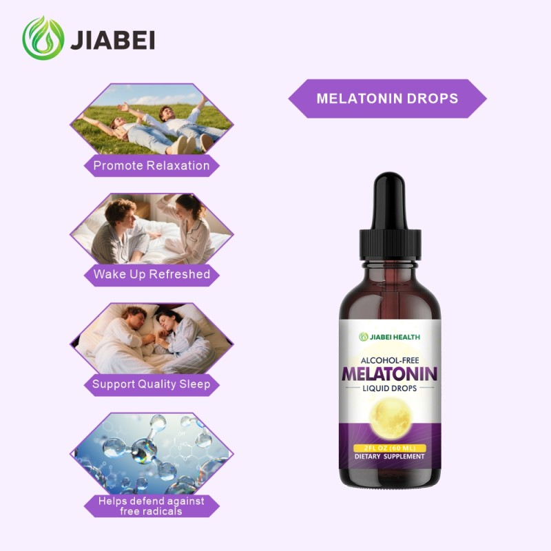 Melatonin Drops Manufacturer - OEM Sleep Support Herbal Drops