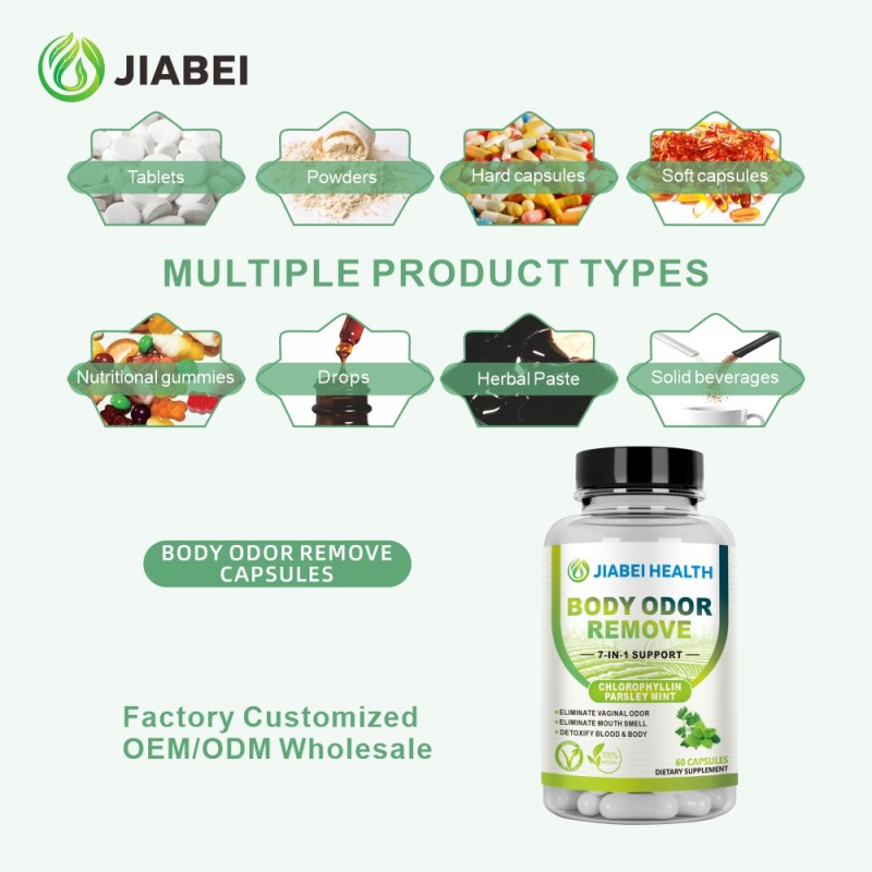 Body Odor Capsules Manufacturer - ODM Peppermint Extract Supplement