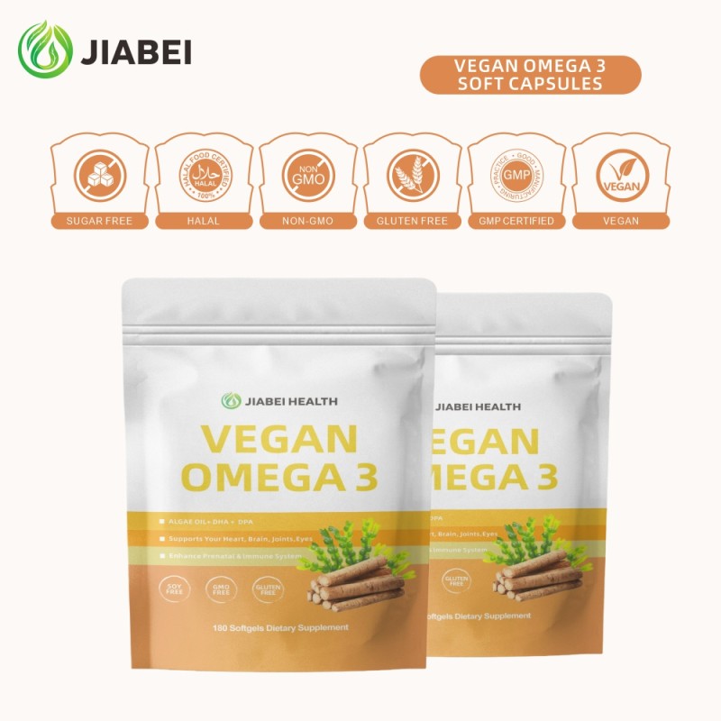 Vegan Omega Capsules Factory - ODM Seaweed Oil Brain Heart Health