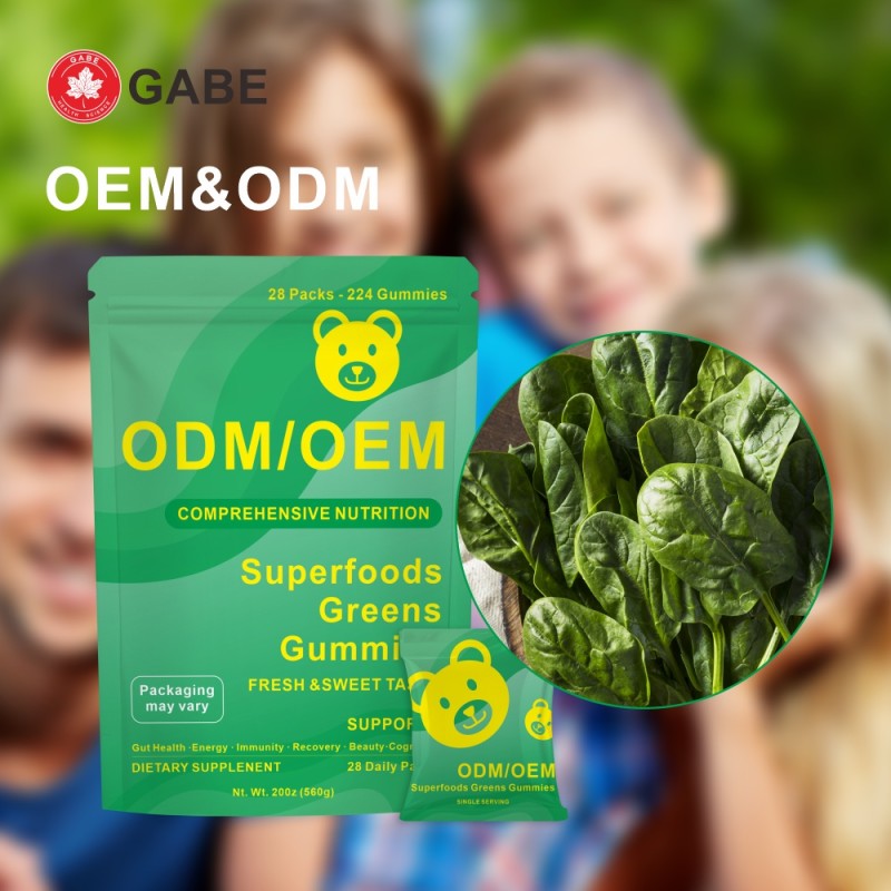Green Gummies Factory - Wholesale Superfood Gut Health Support