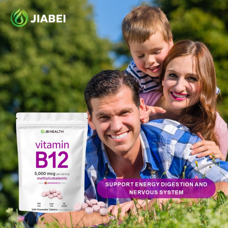 Vitamin B12 Tablet Manufacturer - ODM Vegan Digestion Supplement
