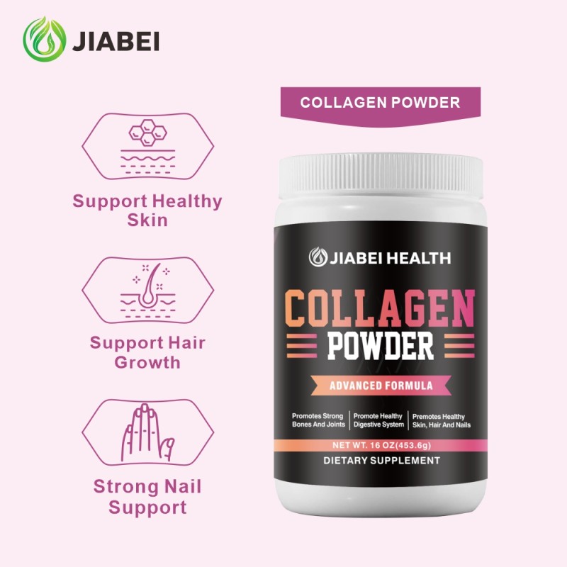 Collagen Powder Factory - OEM Beauty Hair Nails Protein Supplement