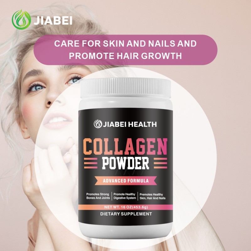 Collagen Powder Factory - OEM Beauty Hair Nails Protein Supplement