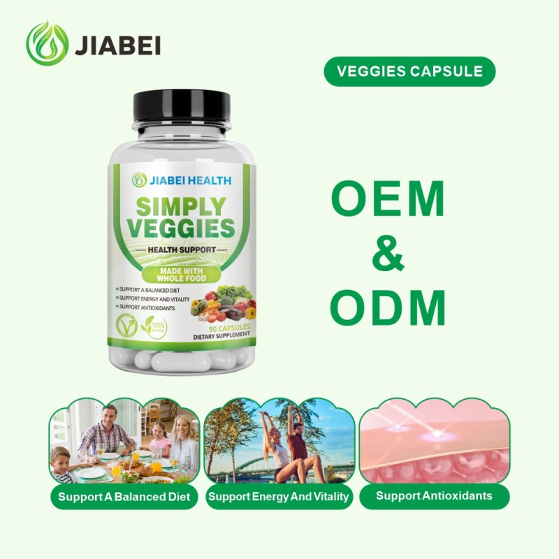 Vitamin Capsules Factory - OEM Energy Vitality Fiber Supplement