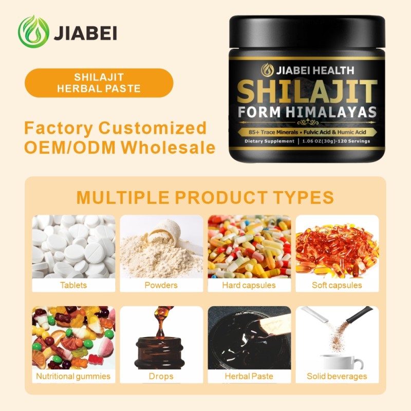 Shilajit Drops Factory - OEM Himalayan Extract Oral Liquid
