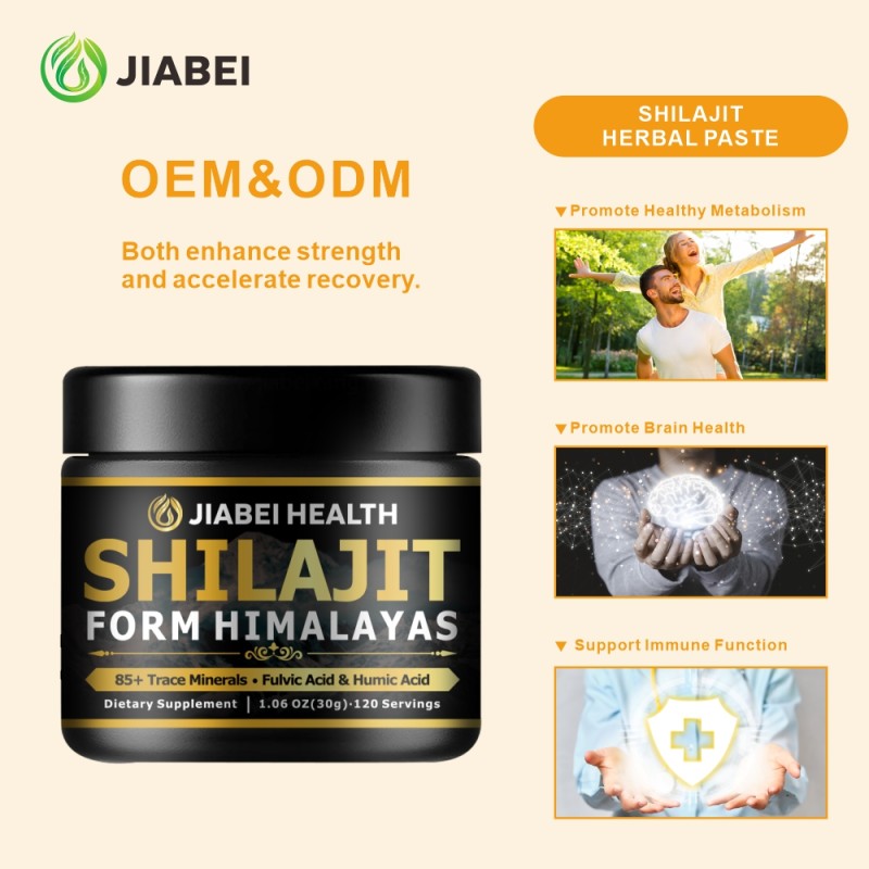 Shilajit Drops Factory - OEM Himalayan Extract Oral Liquid