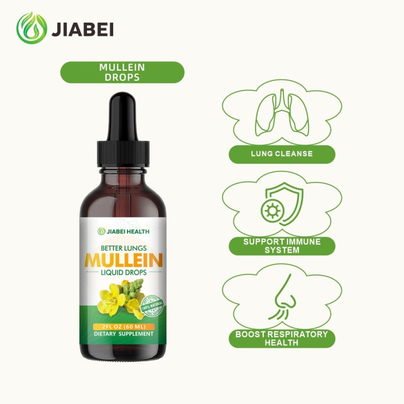 Mullein Drops Manufacturer - ODM Respiratory Health Herb Drops