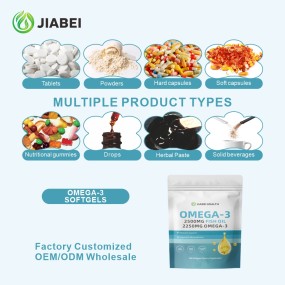 Omega-3 Capsules Factory - OEM Immune System Bone Support