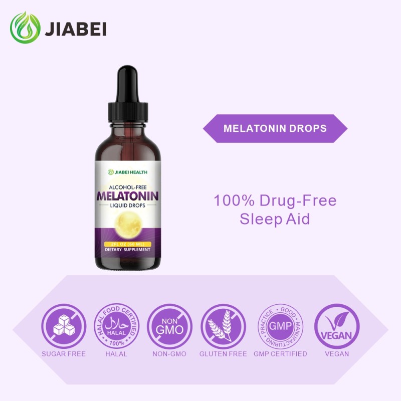 Melatonin Drops Manufacturer - OEM Sleep Support Herbal Drops
