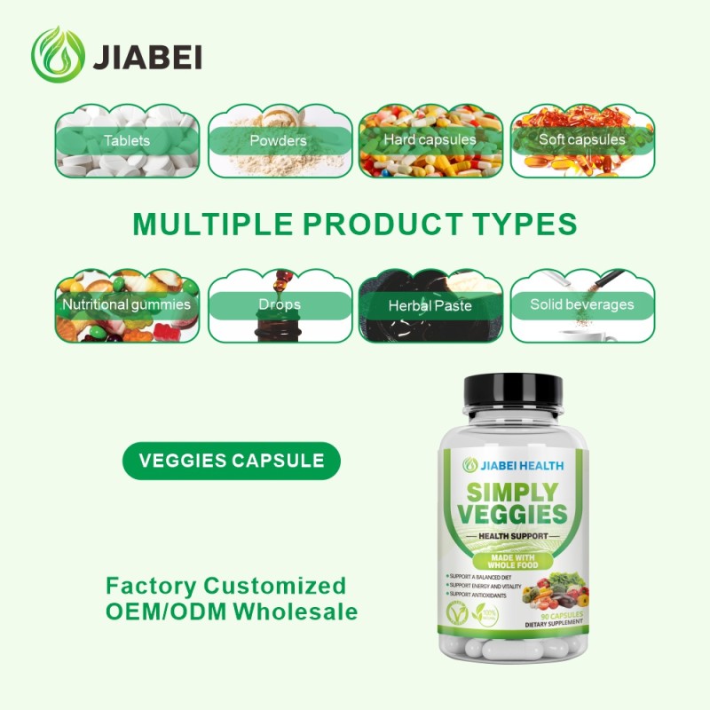 Vitamin Capsules Factory - OEM Energy Vitality Fiber Supplement
