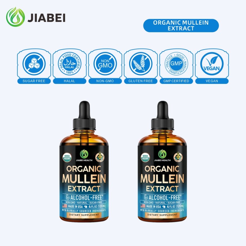 Mullein Drops Factory - ODM Organic Immune System Extract