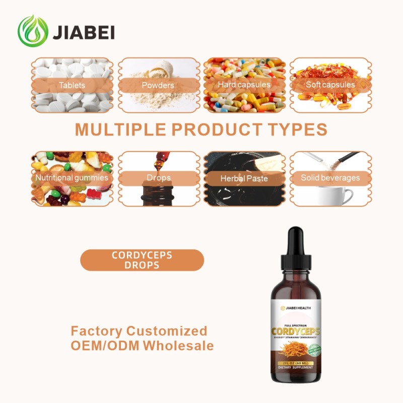 Cordyceps Drops Manufacturer - ODM Immune Kidney Health Extract