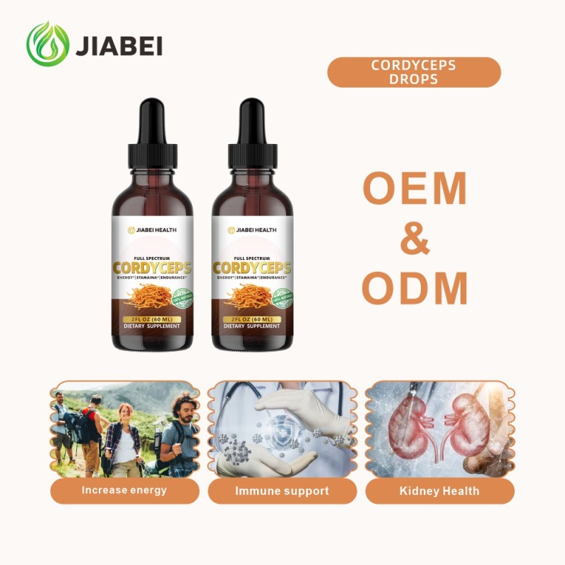 Cordyceps Drops Manufacturer - ODM Immune Kidney Health Extract