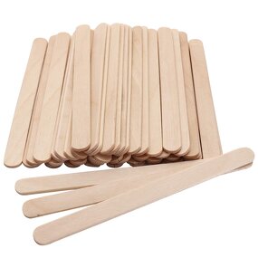 Waxing Applicator Sticks Manufacturer - Eyebrow Wooden Spatulas 16-20mm Face Small Hair Removal Tool
