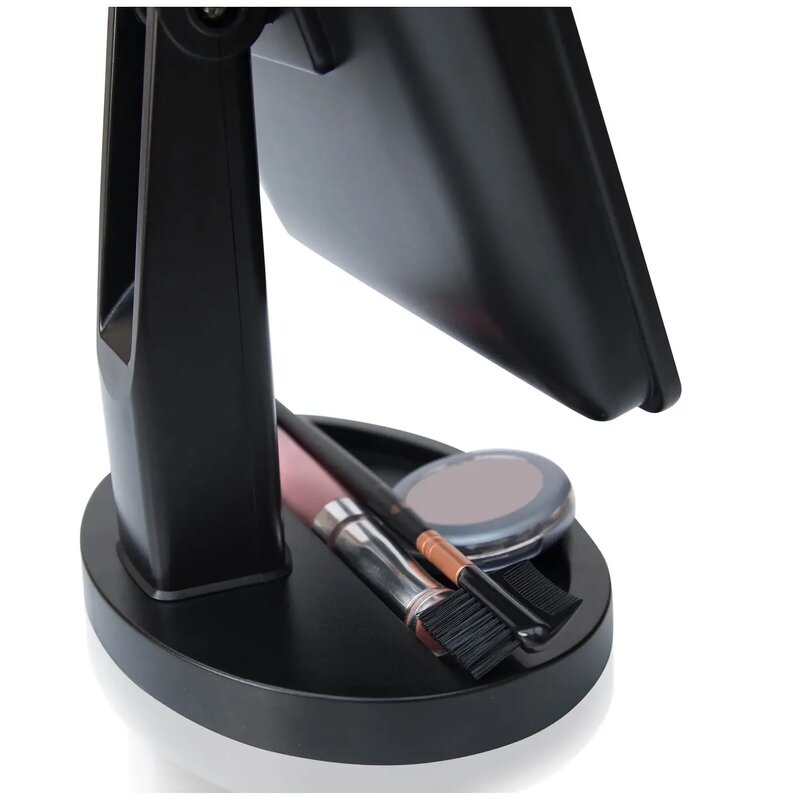 Rechargeable LED Makeup Mirror Manufacturer - Square Professional Travel Portable Touch Dimmable Tool