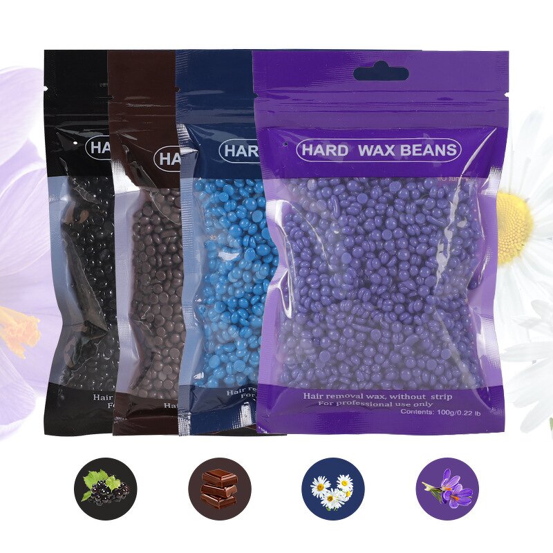 Private Label Wax Beans Manufacturer - 100-500g 10 Flavors Sugar Waxing Hair Removal Products Tool