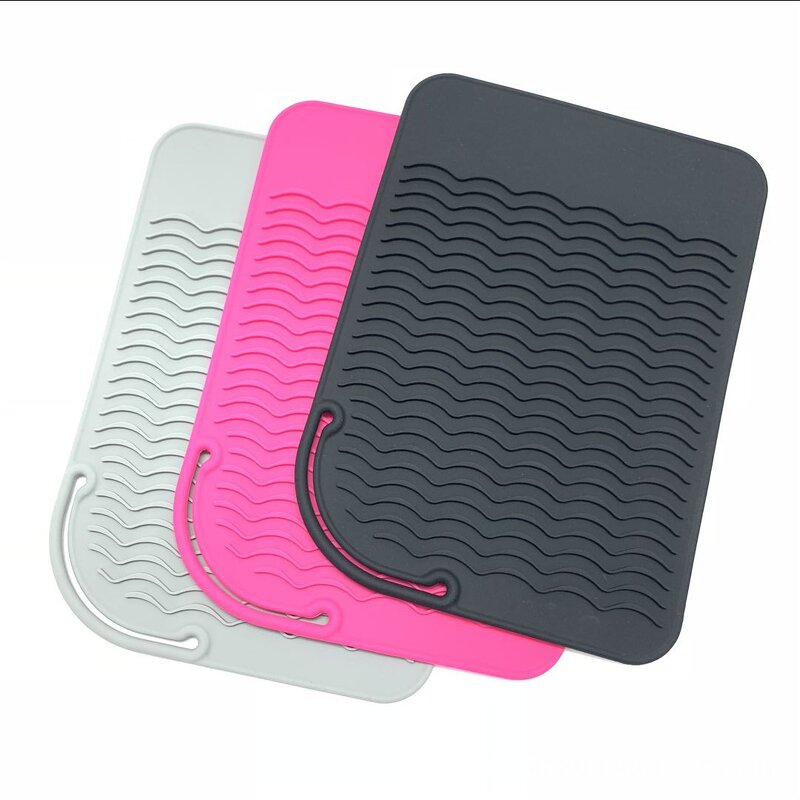 Curling Iron Silicone Mat Manufacturer - Wholesale Heat Resistant Flat Iron Hair Styling Tool Holder Tool
