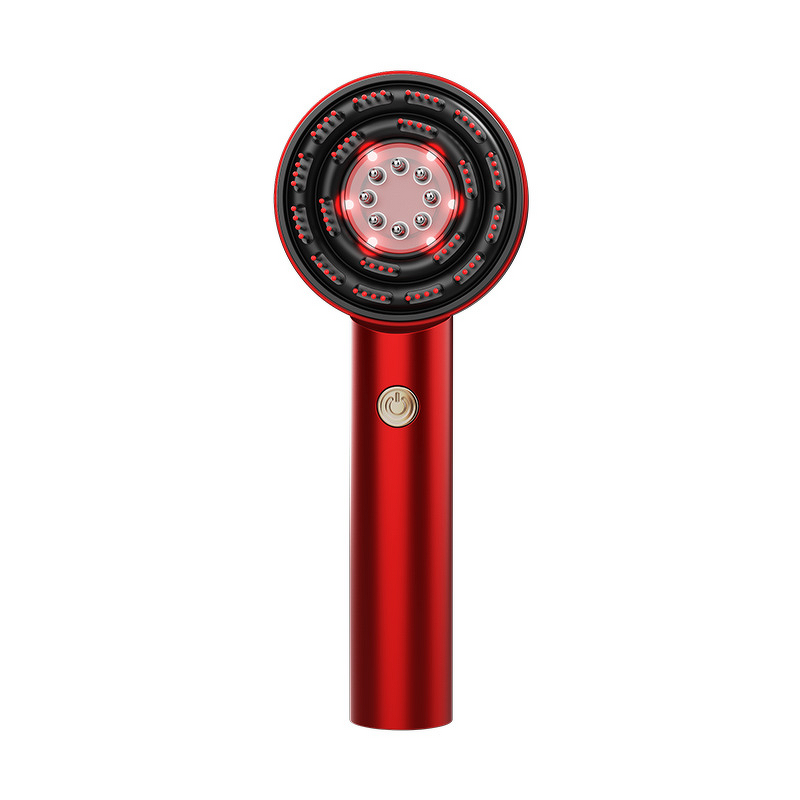Infrared Red Light Scalp Massager Manufacturer - New Waterproof Microcurrent Laser Comb Hair Growth Tool