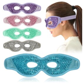Reusable Gel Bead Eye Mask Manufacturer - Hot Cold Compress Therapy Stress Pain Relief Eye Care Tool