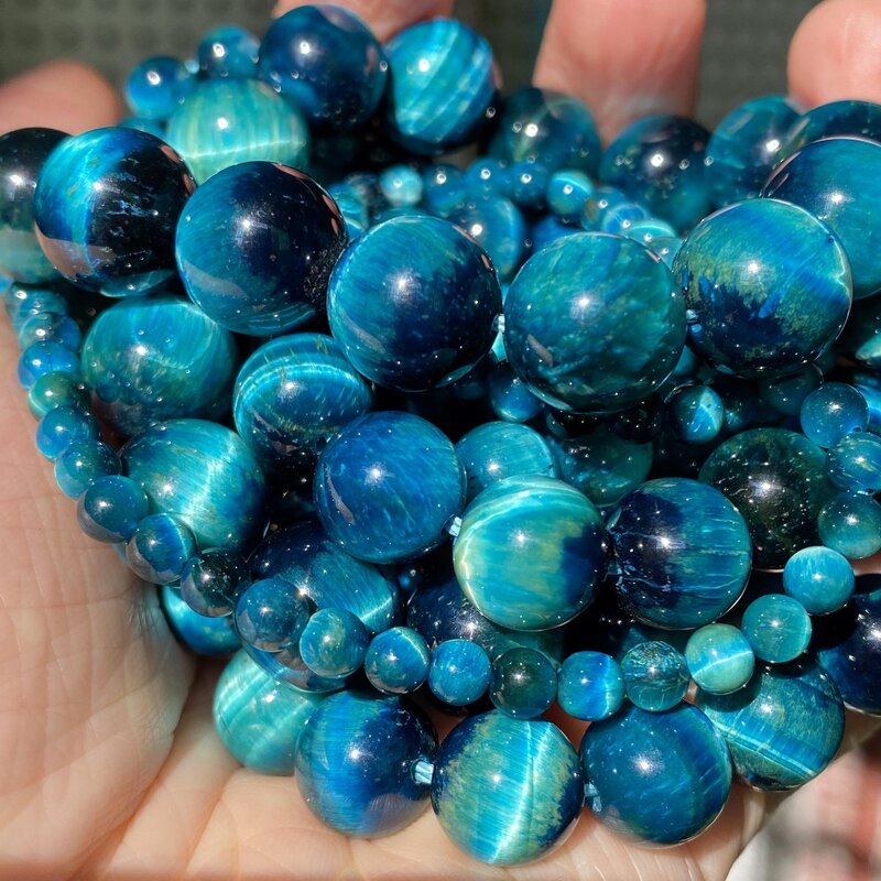 Natural Stone Beads Manufacturer - Aventurine Jade Agate 4-12mm DIY Bracelet Jewelry Making Tool