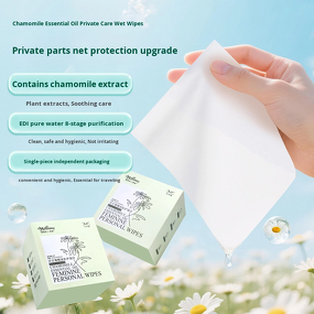 Flushable Intimate Wet Wipes Manufacturer - Men Women Independent Single-Piece Personal Care Tool