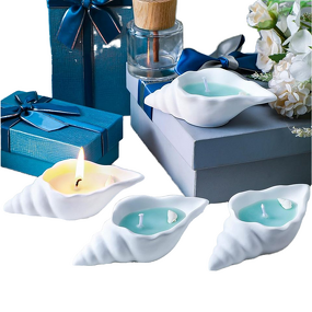 Conch Aromatherapy Candle Set Manufacturer - Atmosphere Creative Jelly Wax Shell Starfish Handmade Gift Tool