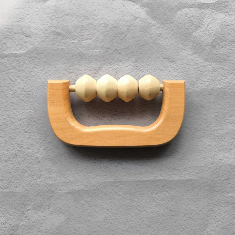 Wooden Roller Massager Manufacturer - Wholesale Hand Held Body Wood Therapy Neck Muscle Massage Tool