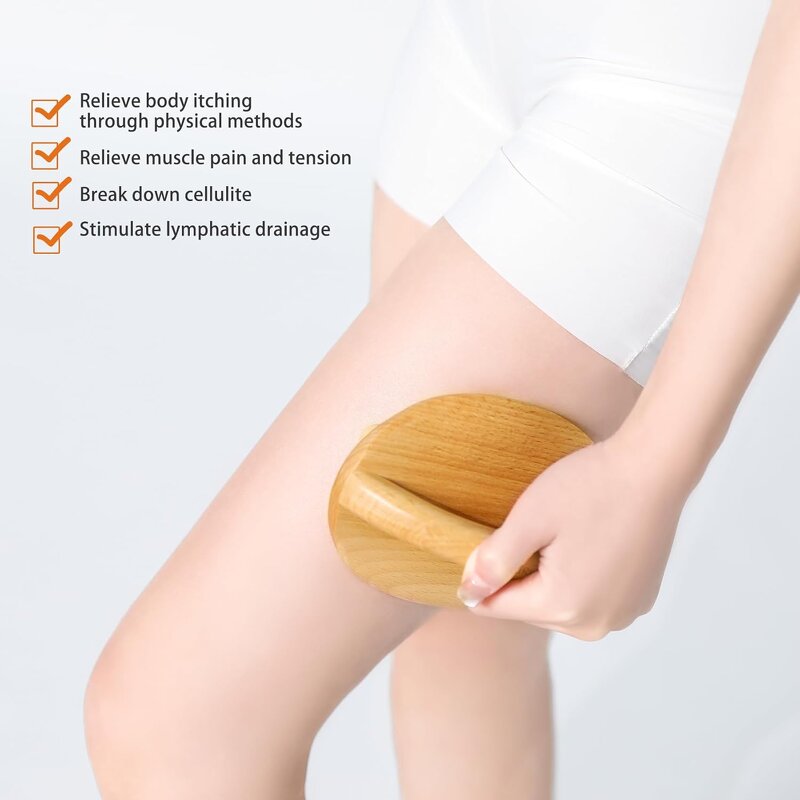 Wooden Body Brush Manufacturer - Wholesale Massage Cellulite Removal Itchy Skin Relief Bathroom Tool