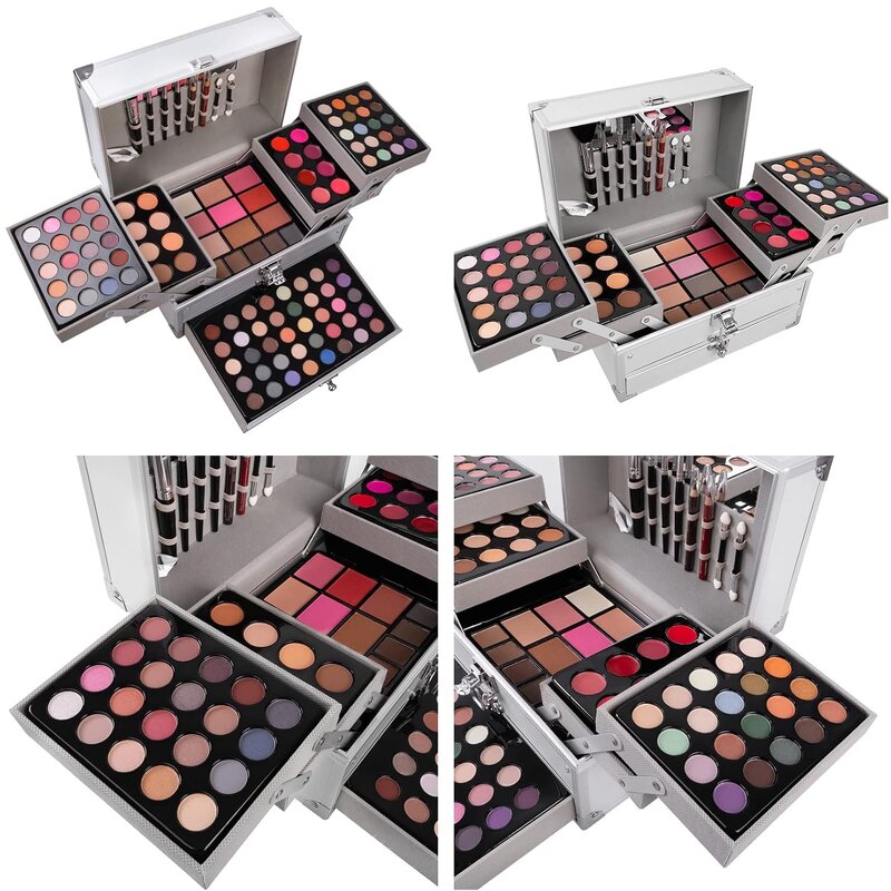 All-in-one Makeup Palette Manufacturer - 132 Colors Contouring Kit Eyeshadow Concealer Gift Box Tool