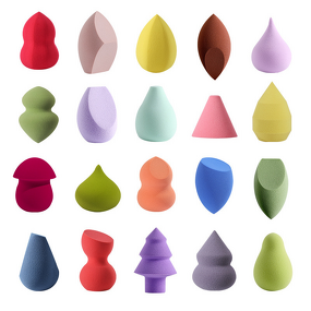 Makeup Blending Sponge Set Manufacturer - Custom Special Shape Latex Free Dry Wet Use Beauty Tool