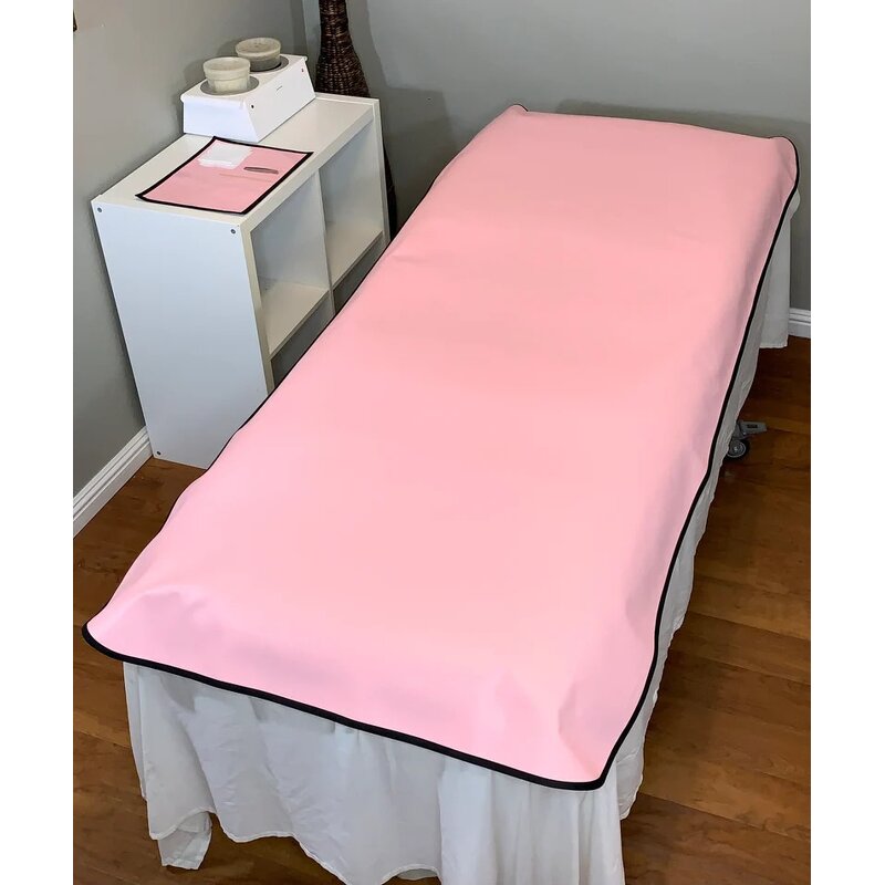 Oil Proof SPA Waxing Pad Manufacturer - Esthetician Beauty Bed Cover Vinyl Massage Table Tool