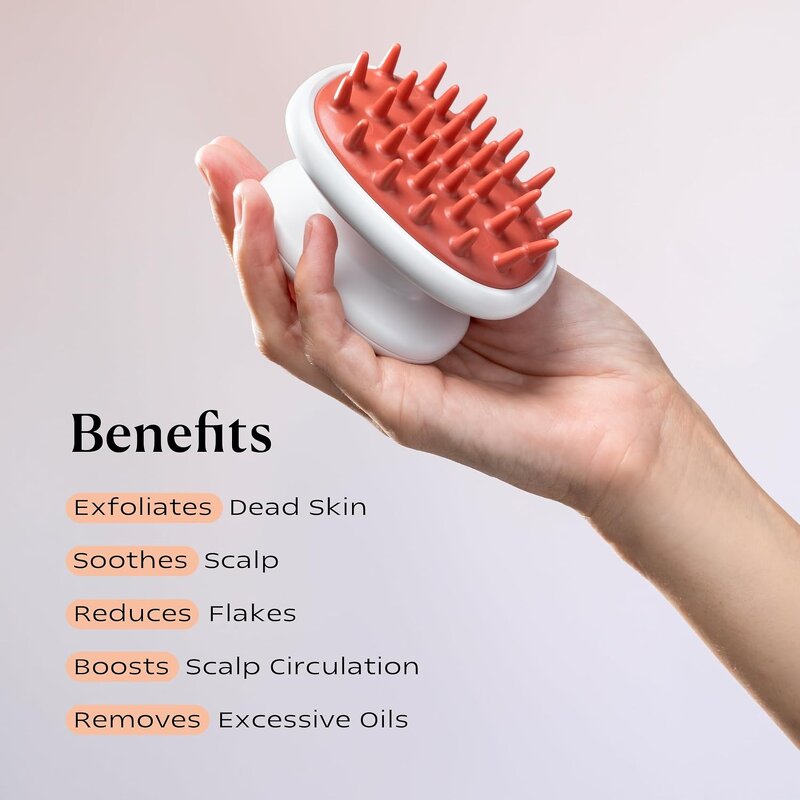 Silicone Scalp Massager Mold Manufacturer - 2024 Latest Custom Multi-Color Shampoo Cleaning Comb Tool