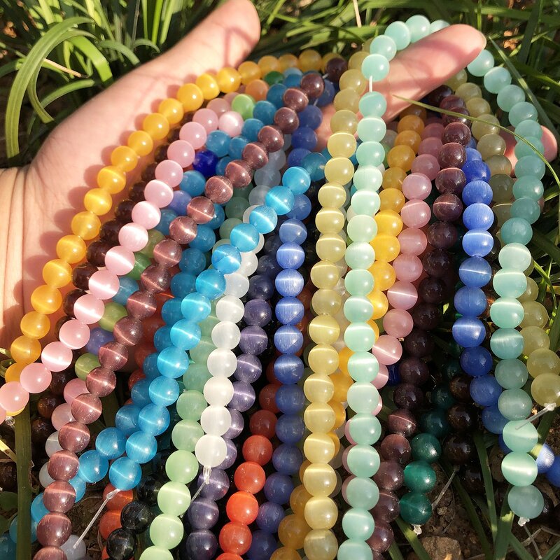 Natural Stone Beads Manufacturer - Aventurine Jade Agate 4-12mm DIY Bracelet Jewelry Making Tool