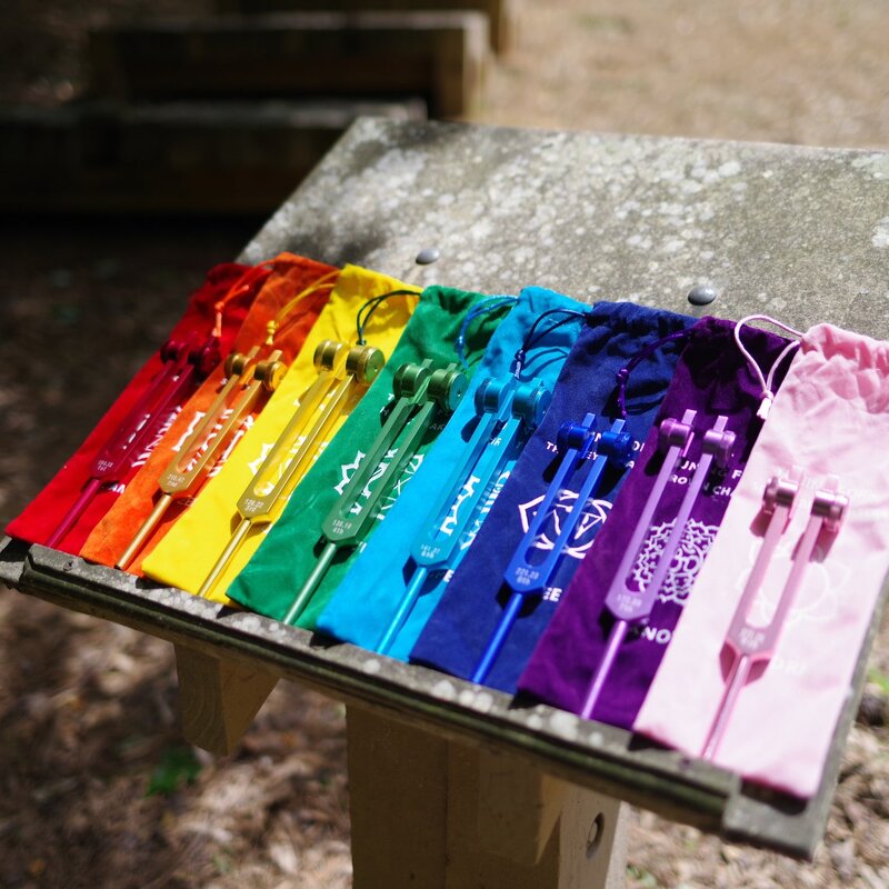 Quartz Crystal Tuning Fork Set Manufacturer - Healing Instrument Chakra 128/528/432hz Sound Therapy Tool