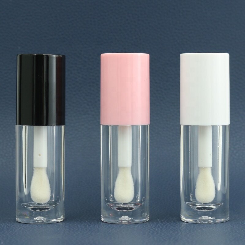 Empty Lip Gloss Tubes Manufacturer - DIY Plastic Elegant Mini Liquid Lipstick Sample Bottle Tool