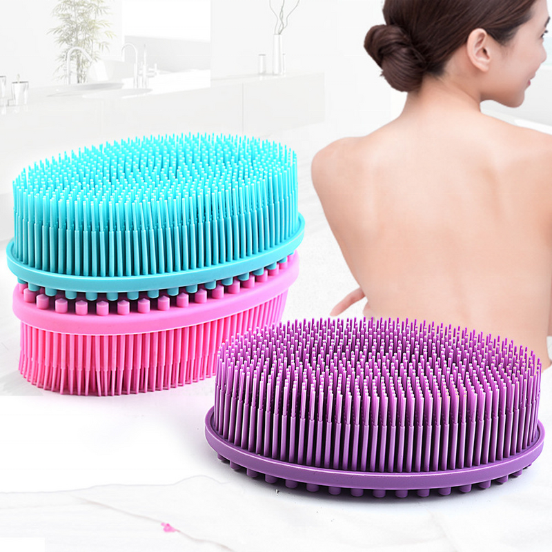 Wet Dry Scalp Massager Manufacturer - Exfoliating Body Brush Brosse Sec Shampoo Bathroom Care Tool
