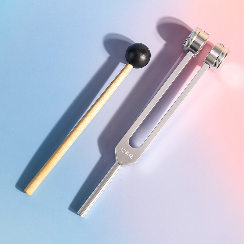 Medical Chakra Tuning Fork Manufacturer - High Quality Ent Aluminum Stainless Steel 512/128hz Tool