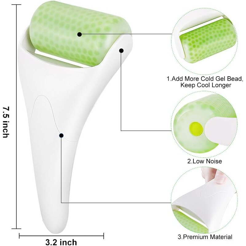 Silicone Ice Face Roller Manufacturer - Hot Sale Freeze Anti Wrinkle Skincare Massage Tool