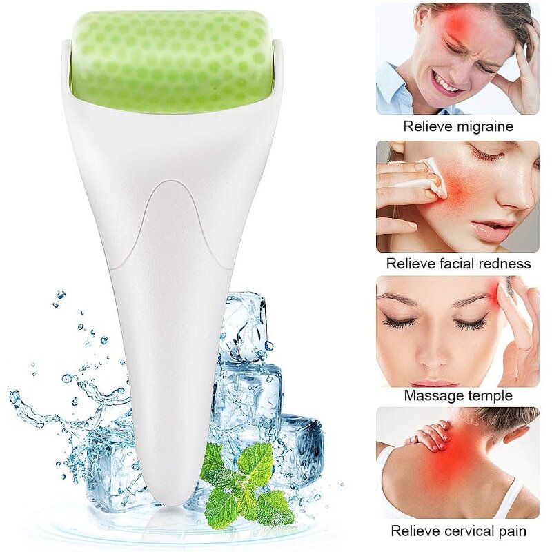 Silicone Ice Face Roller Manufacturer - Hot Sale Freeze Anti Wrinkle Skincare Massage Tool