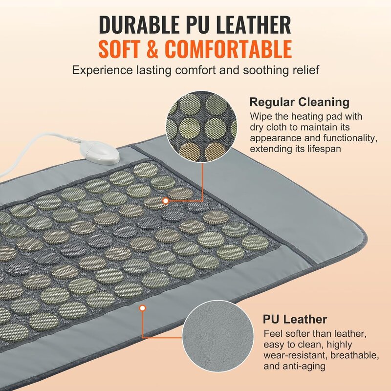 Jade Tourmaline Heating Pad Manufacturer - Wholesale Health Care Therapy Massage Mattress Tool