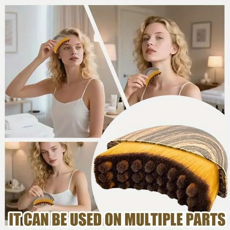 Lymphatic Contour Face Brush Manufacturer - Cross-Border Nylon Bristles Eye Neck Care Skincare Tool