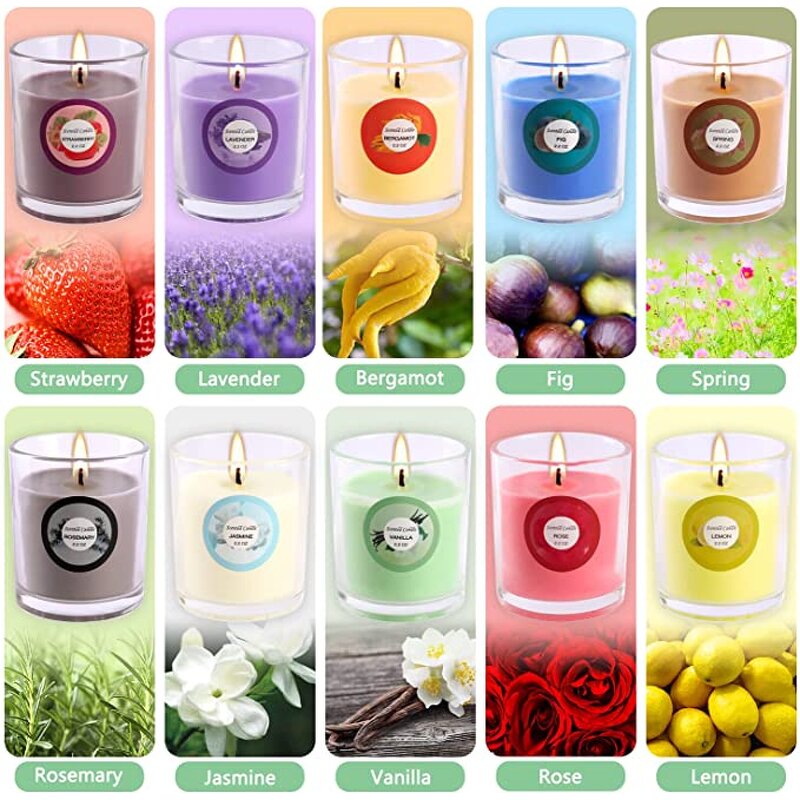 Custom Scented Candle Gift Box Manufacturer - DIY Private Brand Handmade Home Atmosphere Fragrance Tool