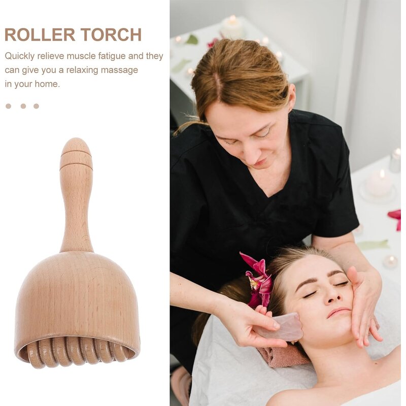 Wooden Body Massage Kit Manufacturer - Wholesale OEM Wood Therapy Back Massager Set Tool