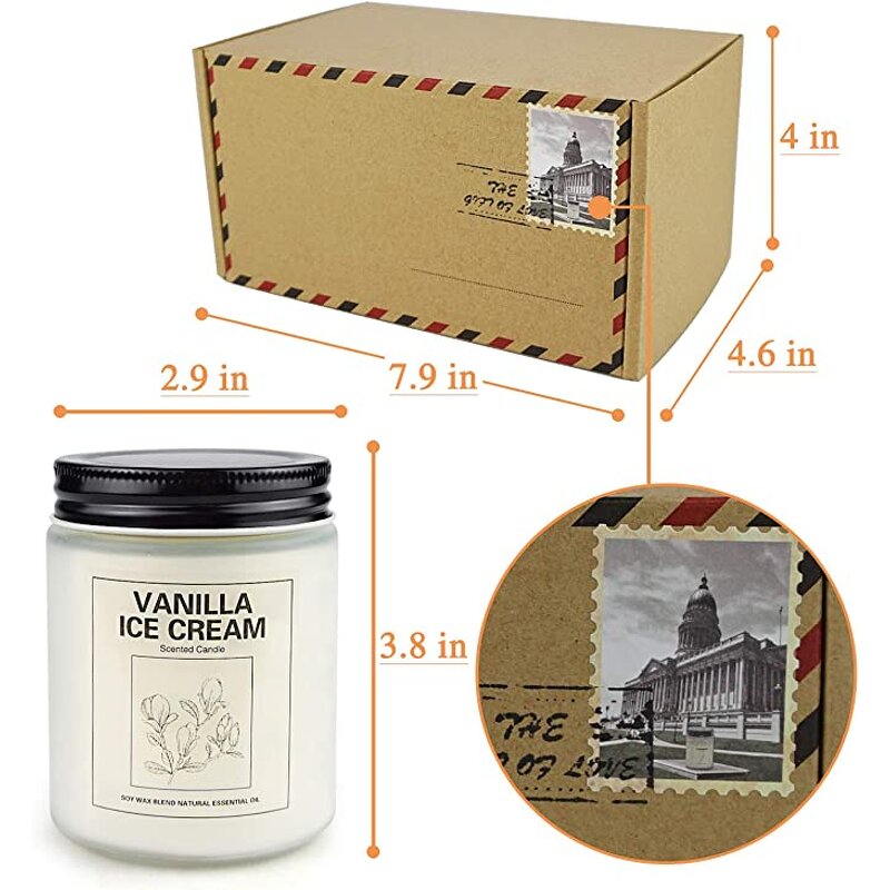 Luxury Scented Candle Set Manufacturer - Hot-selling Natural Soy Wax Home Fragrance Gift Box Tool