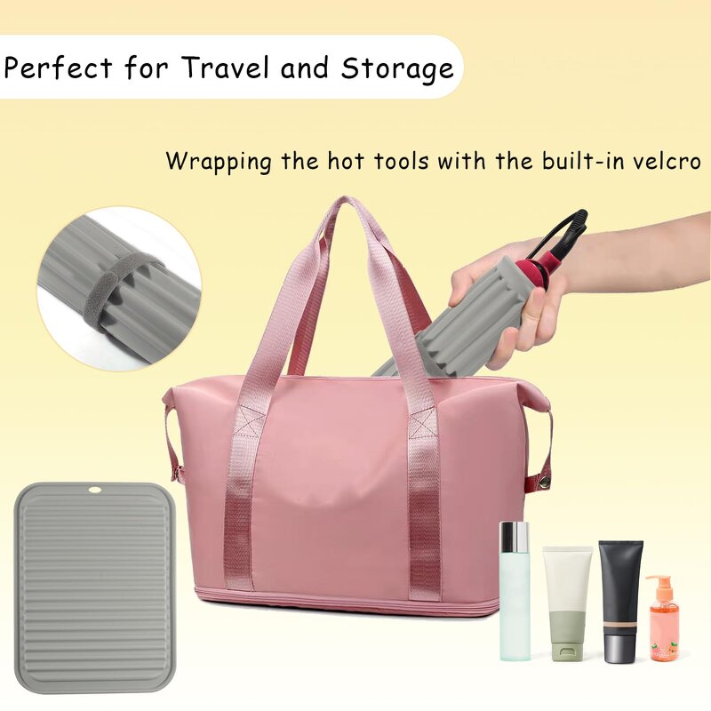 Curling Iron Silicone Mat Manufacturer - Wholesale Heat Resistant Styling Tool Storage Pad Tool